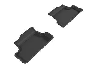 3D MAXpider Kagu 2nd Row Floormats For 2016-2019 Mini Convertible - Black